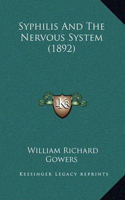 Book cover for Syphilis and the Nervous System (1892)