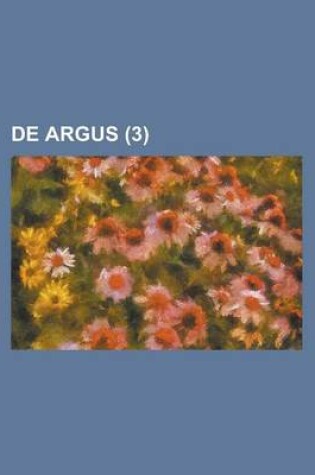 Cover of de Argus (3)