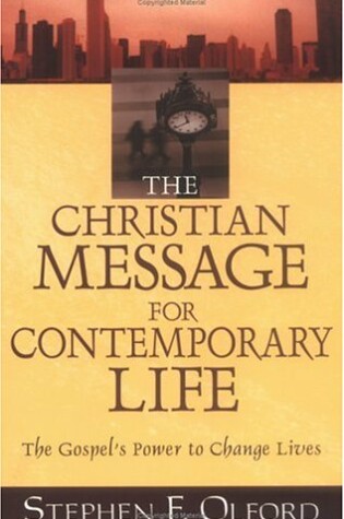 Cover of The Christian Message for Contemporary Life