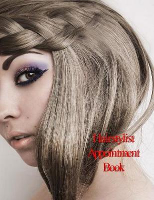Book cover for Hair Stylist Appointment Book