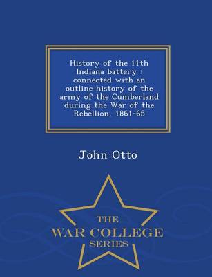 Book cover for History of the 11th Indiana Battery