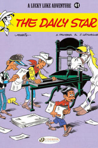 Cover of Lucky Luke 41 - The Daily Star