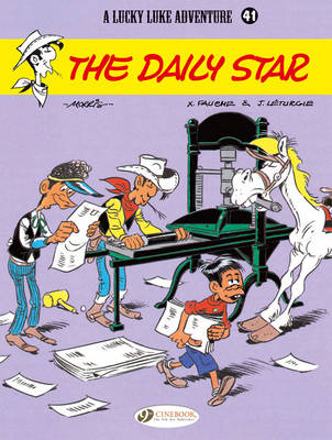 Book cover for Lucky Luke 41 - The Daily Star
