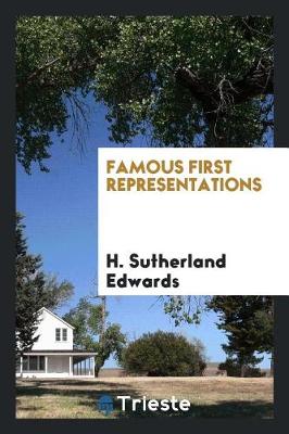 Book cover for Famous First Representations