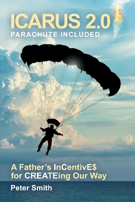 Book cover for Icarus 2.0, parachute included