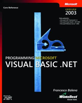 Book cover for Programming Microsoft Visual Basic .NET Version 2003