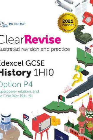 Cover of ClearRevise Edexcel GCSE History 1HI0 Superpower relations and the Cold War
