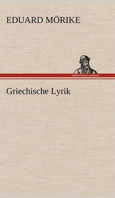 Book cover for Griechische Lyrik