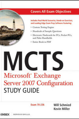 Cover of MCTS - Microsoft Exchange Server 2007 Configuration Study Guide