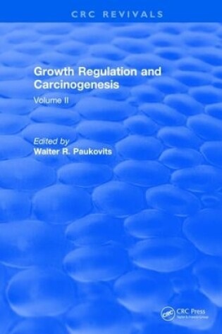 Cover of Growth Regulation and Carcinogenesis