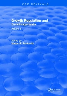 Cover of Growth Regulation and Carcinogenesis