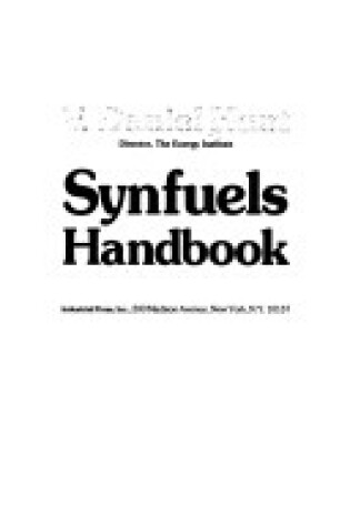 Cover of Synfuels Handbook