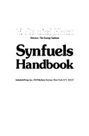 Book cover for Synfuels Handbook