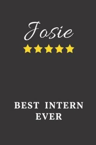 Cover of Josie Best Intern Ever