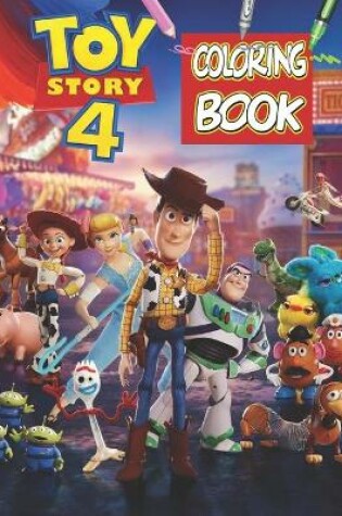 Cover of Toy Story 4 Coloring Book