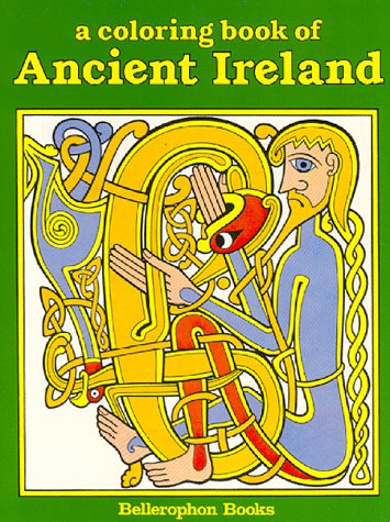 Book cover for A Coloring Book of Ancient Ireland