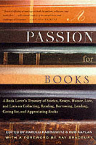 Cover of A Passion for Books