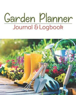 Book cover for Garden Planner Journal and logbook