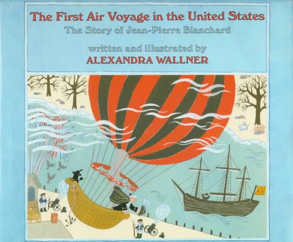 Book cover for The First Air Voyage in the United States