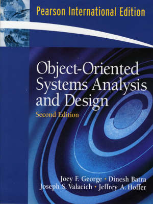 Book cover for Object-Oriented Systems Analysis and Design