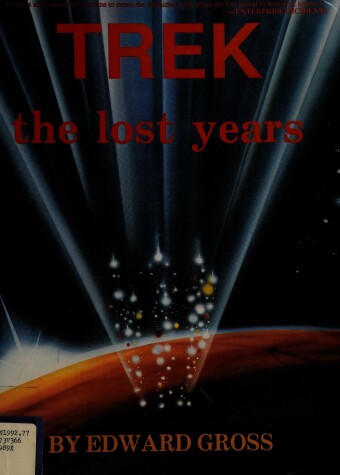 Book cover for Trek the Lost Years