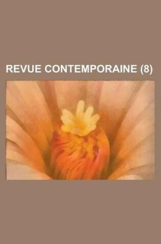 Cover of Revue Contemporaine (8)