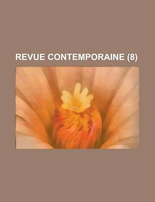 Book cover for Revue Contemporaine (8)