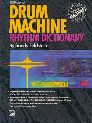 Book cover for Roland Drum Machine Dictionary