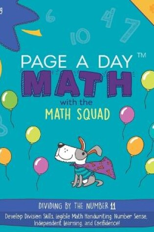 Cover of Page A Day Math Division Book 11