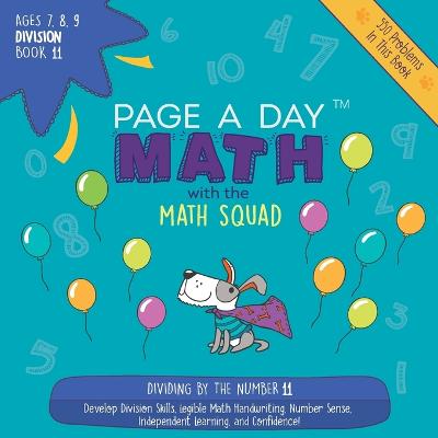 Book cover for Page A Day Math Division Book 11