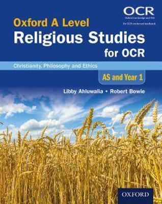 Book cover for Oxford A Level Religious Studies for OCR: AS and Year 1 Student Book
