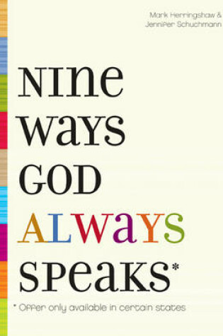 Cover of Nine Ways God Always Speaks