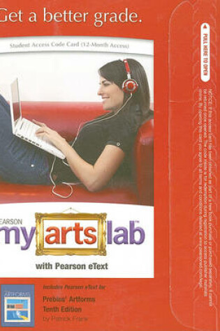 Cover of MyLab Arts with Pearson eText -- Standalone Access Card -- for Preble's Artforms