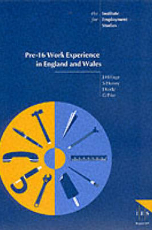 Cover of Pre-16 Work Experience in England and Wales