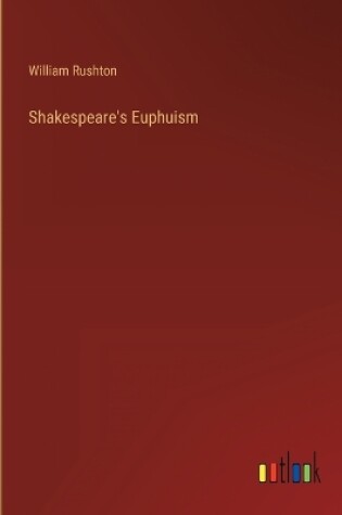 Cover of Shakespeare's Euphuism