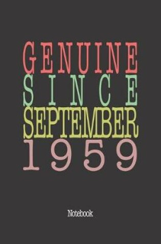 Cover of Genuine Since September 1959