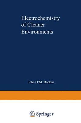 Book cover for Electrochemistry of Cleaner Environments