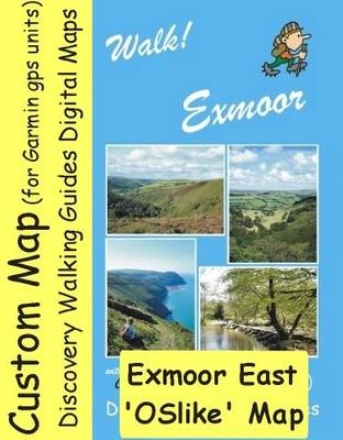 Book cover for Exmoor East OSlike Custom Map