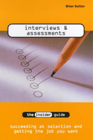 Cover of Interviews and Assessments