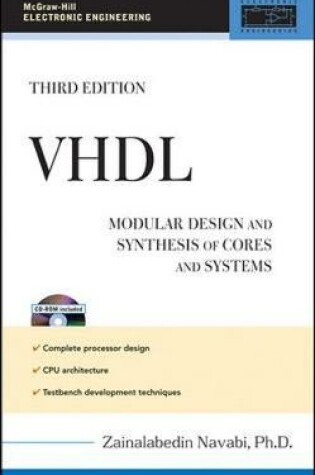 Cover of VHDL: Modular Design and Synthesis of Cores and Systems