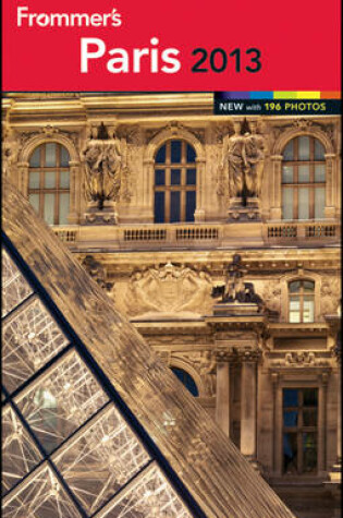 Cover of Frommer's Paris 2013