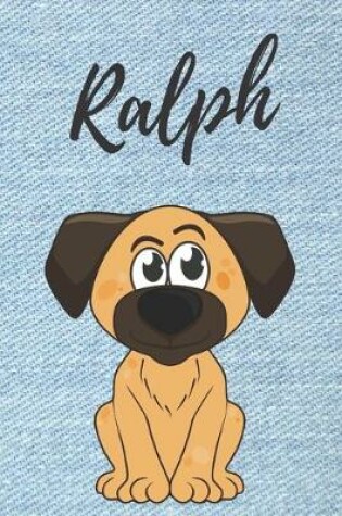 Cover of personalisiertes Notizbuch Hunde / Malbuch / Kritzelbuch / Tagebuch / Notizheft / Journal / DIN A5 / Geschenke Ralph