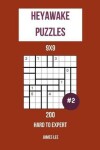 Book cover for Heyawake Puzzles - 200 Hard to Expert 9x9 vol. 2