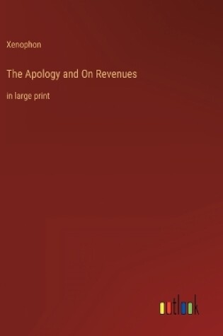 Cover of The Apology and On Revenues