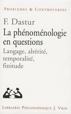 Cover of La Phenomenologie En Questions