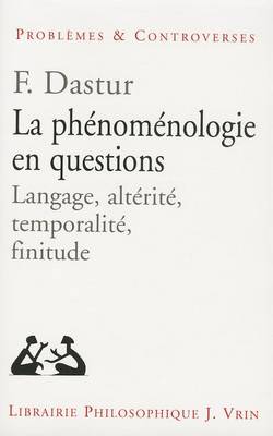 Book cover for La Phenomenologie En Questions