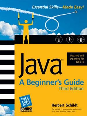 Book cover for Java: A Beginner's Guide, Third Edition