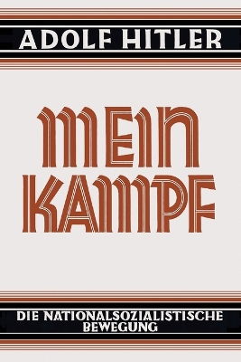 Book cover for Mein Kampf - Deutsche Sprache - 1925 Ungek rzt