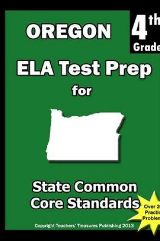 Cover of Oregon 4th Grade ELA Test Prep