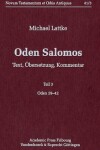 Book cover for Oden Salomos